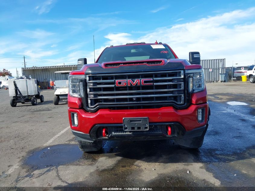 2022 GMC Sierra 2500Hd 4Wd Standard Bed At4 VIN: 1GT49PEY1NF193312 Lot: 43588914