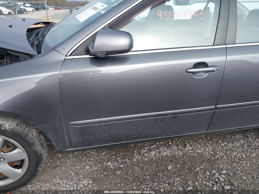 2008 Kia Optima Lx VIN: KNAGE123785241708 Lot: 43588963