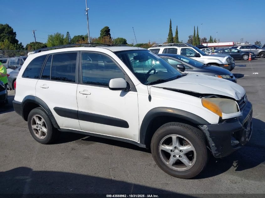 2001 Toyota Rav4 VIN: JTEHH20V610037151 Lot: 43588962