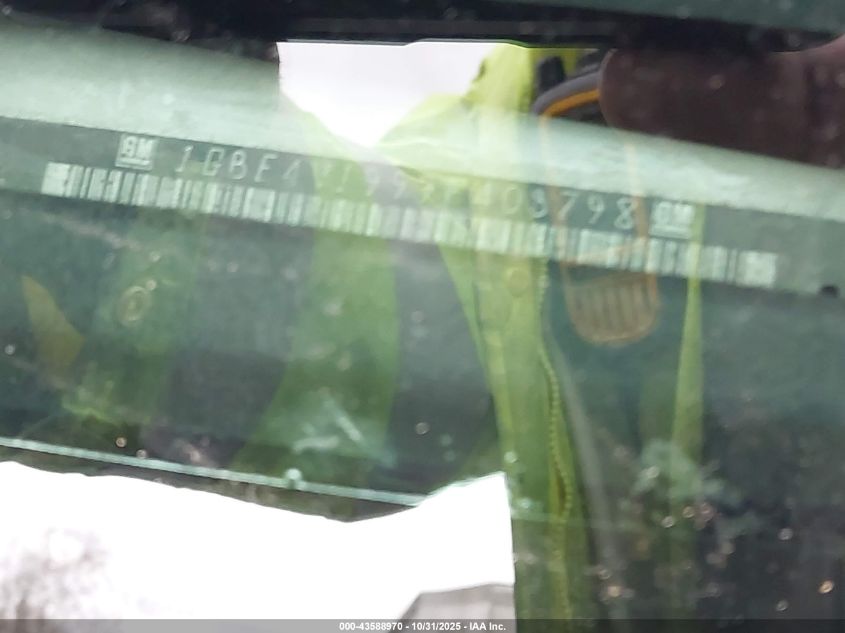 2009 Chevrolet Cc4500 VIN: 1GBE4V1999F403798 Lot: 43588970