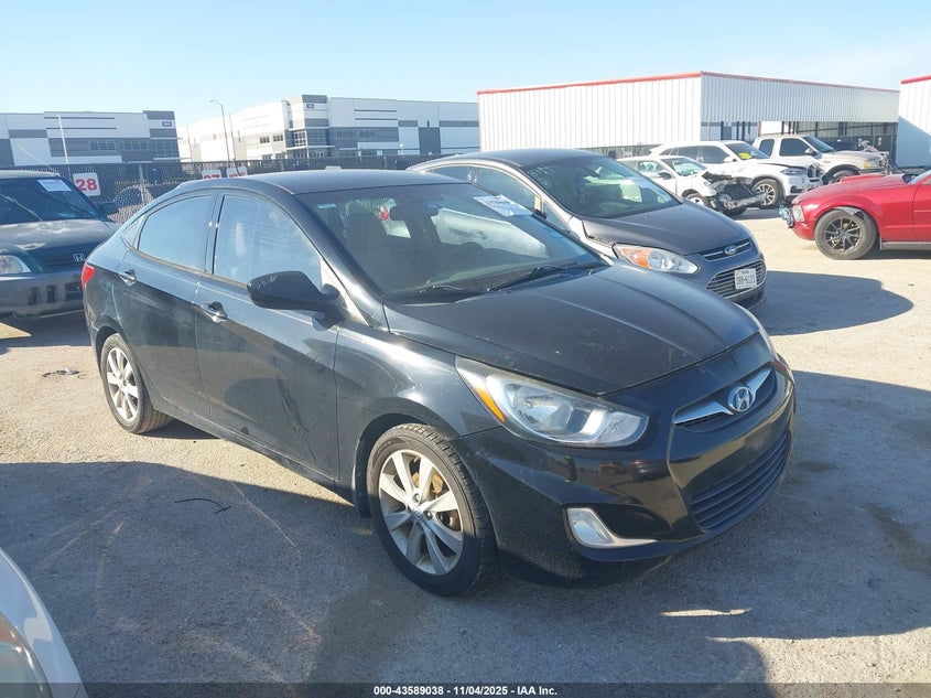 2013 HYUNDAI ACCENT GLS - KMHCU4AE6DU458784