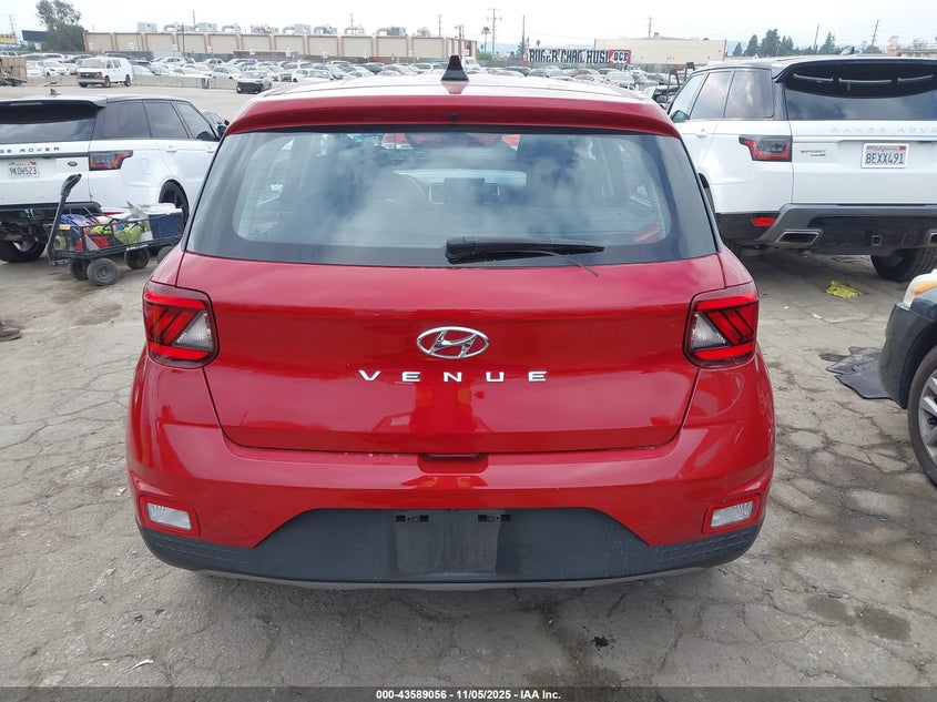 2022 HYUNDAI VENUE SE KMHRB8A34NU154408