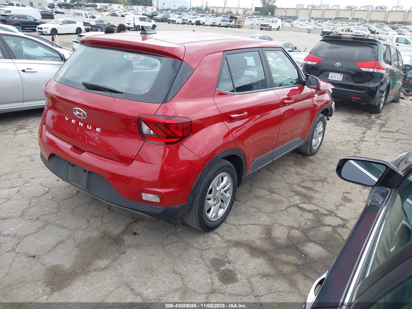 2022 HYUNDAI VENUE SE KMHRB8A34NU154408