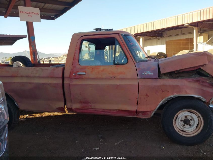1978 Ford F-150 VIN: F15KKBK2228 Lot: 43589067
