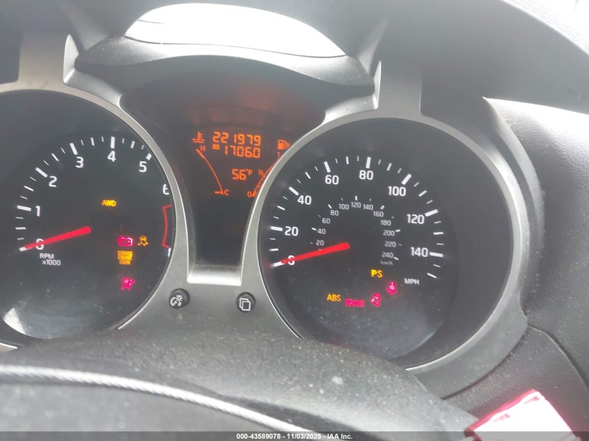 2014 NISSAN JUKE SV JN8AF5MV6ET48077