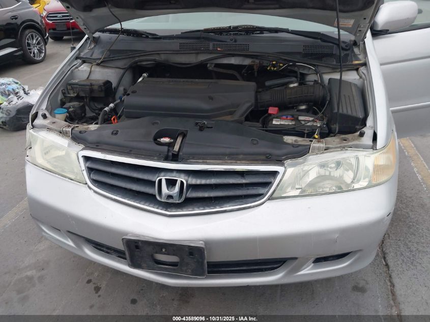 2003 Honda Odyssey Ex-L VIN: 5FNRL18763B156409 Lot: 43589096