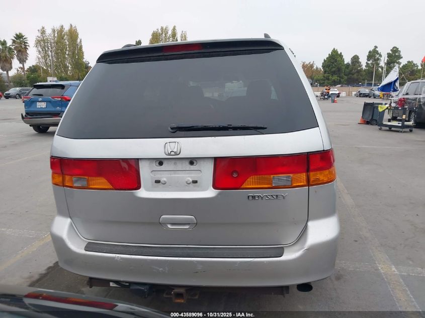 2003 Honda Odyssey Ex-L VIN: 5FNRL18763B156409 Lot: 43589096