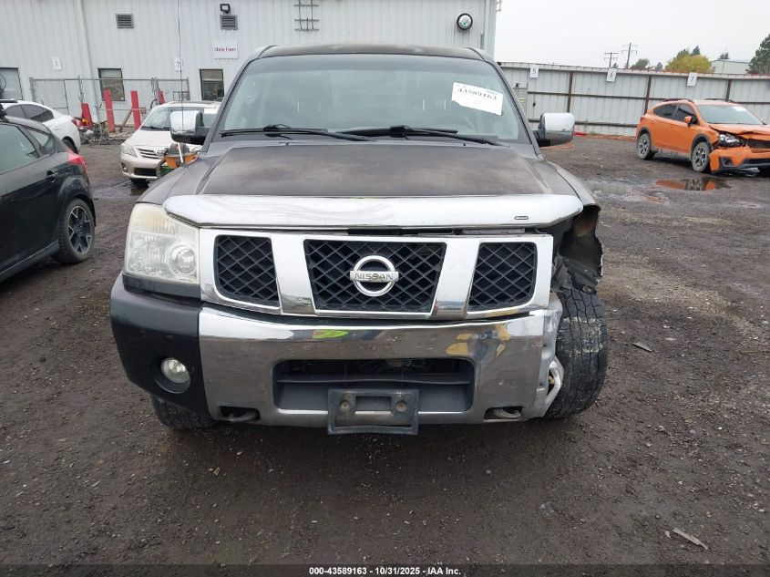2007 Nissan Titan Le VIN: 1N6AA07B27N204849 Lot: 43589163