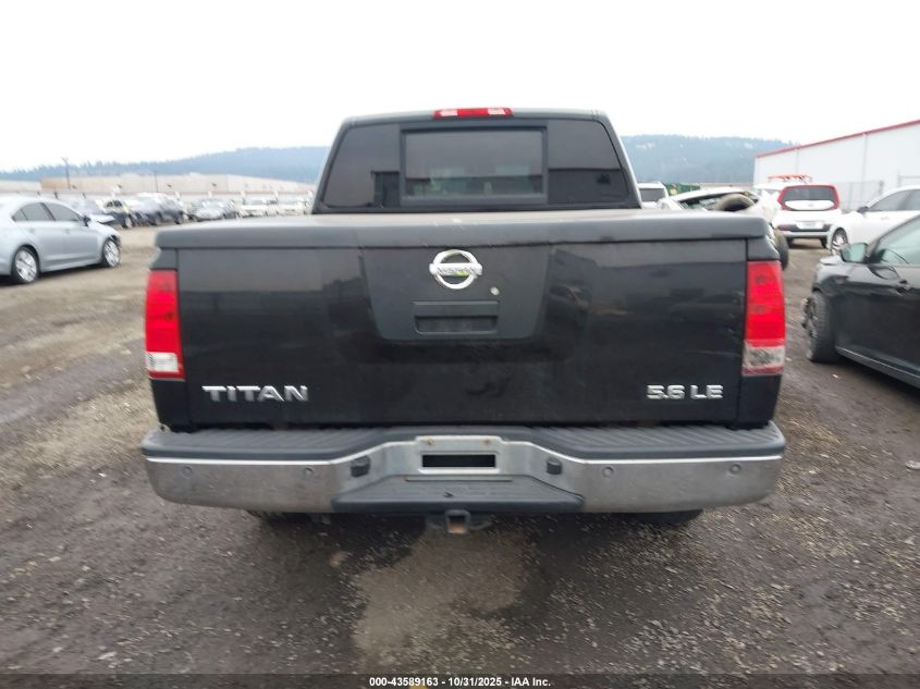 2007 Nissan Titan Le VIN: 1N6AA07B27N204849 Lot: 43589163