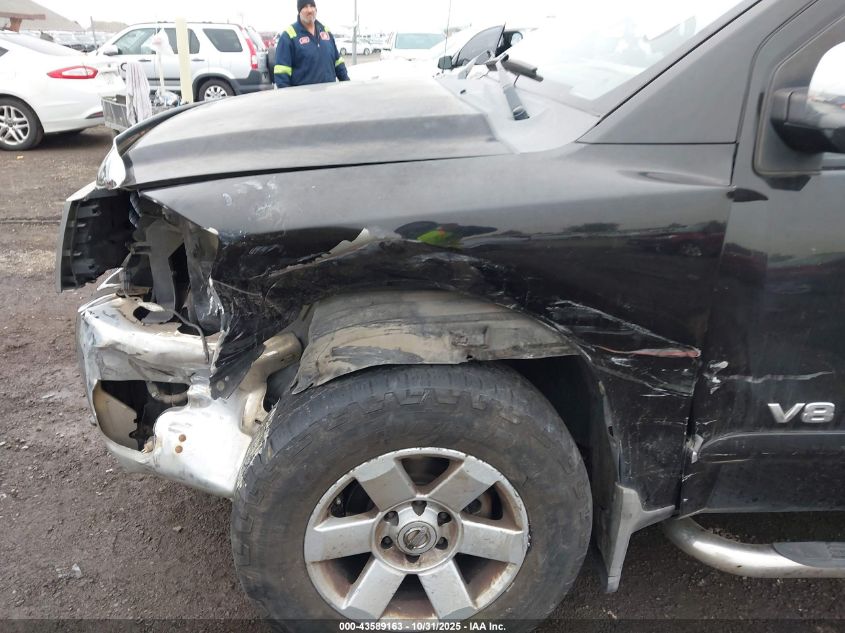 2007 Nissan Titan Le VIN: 1N6AA07B27N204849 Lot: 43589163