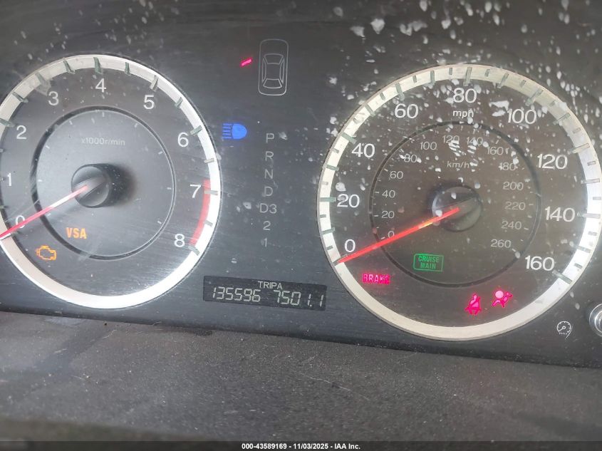 2009 Honda Accord 2.4 Lx VIN: JHMCP26389C002398 Lot: 43589169