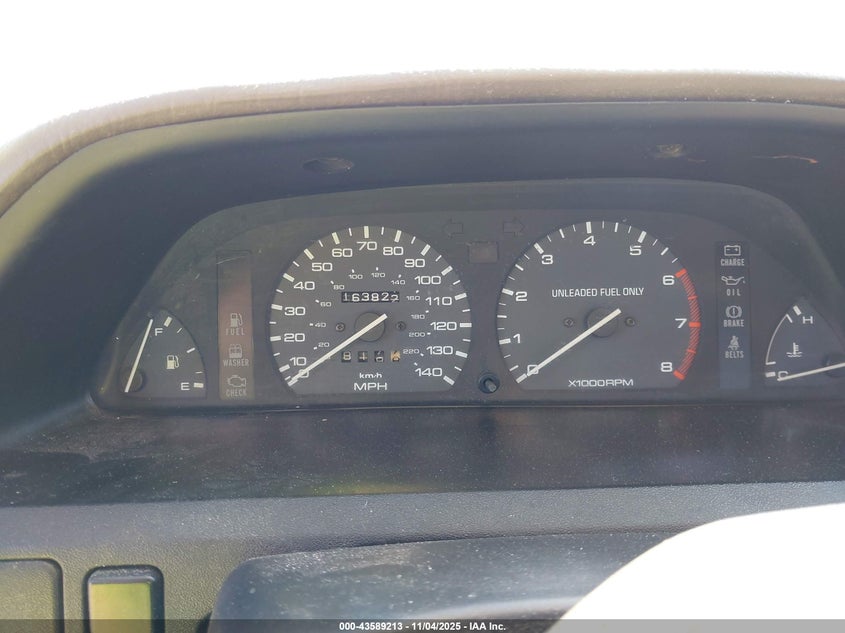 1993 Mazda Protege Dx VIN: JM1BG224XP0598155 Lot: 43589213