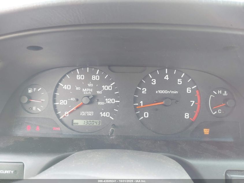 2000 Nissan Altima Gle/Gxe/Se/Xe VIN: 1N4DL01D2YC125866 Lot: 43589241