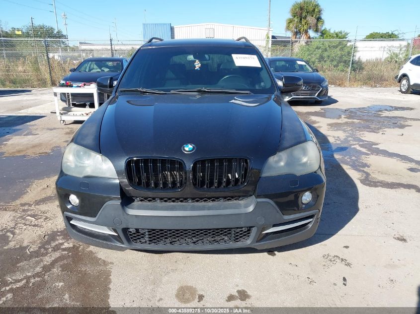 2008 BMW X5 4.8I VIN: 5UXFE83578L166915 Lot: 43589275