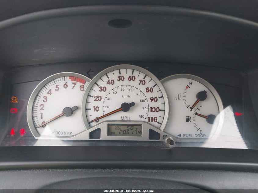 1NXBR32E27Z840479 2007 TOYOTA COROLLA photo no. 7