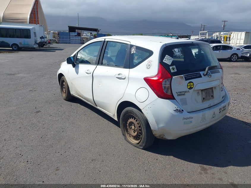 2016 Nissan Versa Note S (Sr)/S Plus/Sl/Sr/Sv