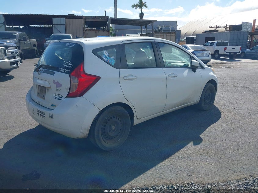2016 Nissan Versa Note S (Sr)/S Plus/Sl/Sr/Sv