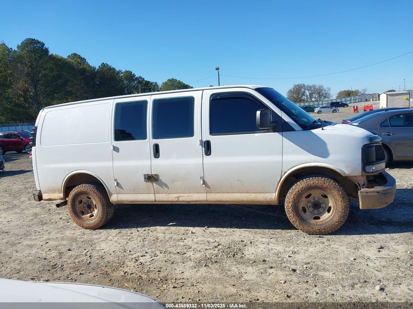 2008 Chevrolet Express Work Van VIN: 1GCHG35K381196466 Lot: 43589332