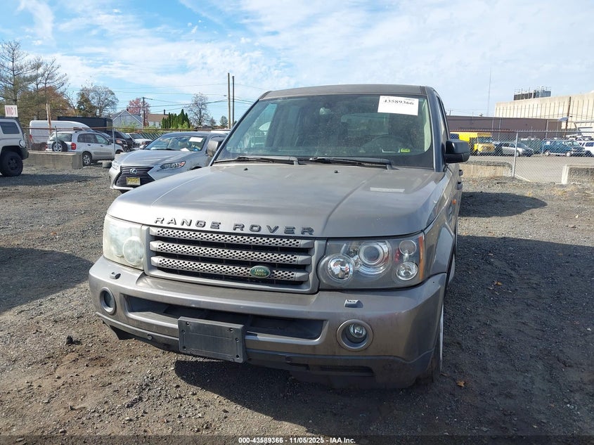 2008 Land Rover Range Rover Sport Hse VIN: SALSK25418A151731 Lot: 43589366