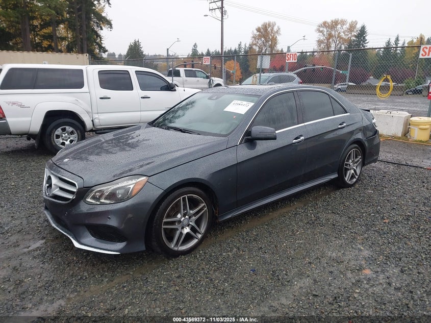 2016 Mercedes-Benz E 350 4Matic grey sedan gasoline WDDHF8JB6GB234325 photo #3