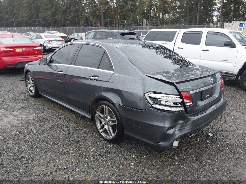 2016 Mercedes-Benz E 350 4Matic grey sedan gasoline WDDHF8JB6GB234325 photo #4