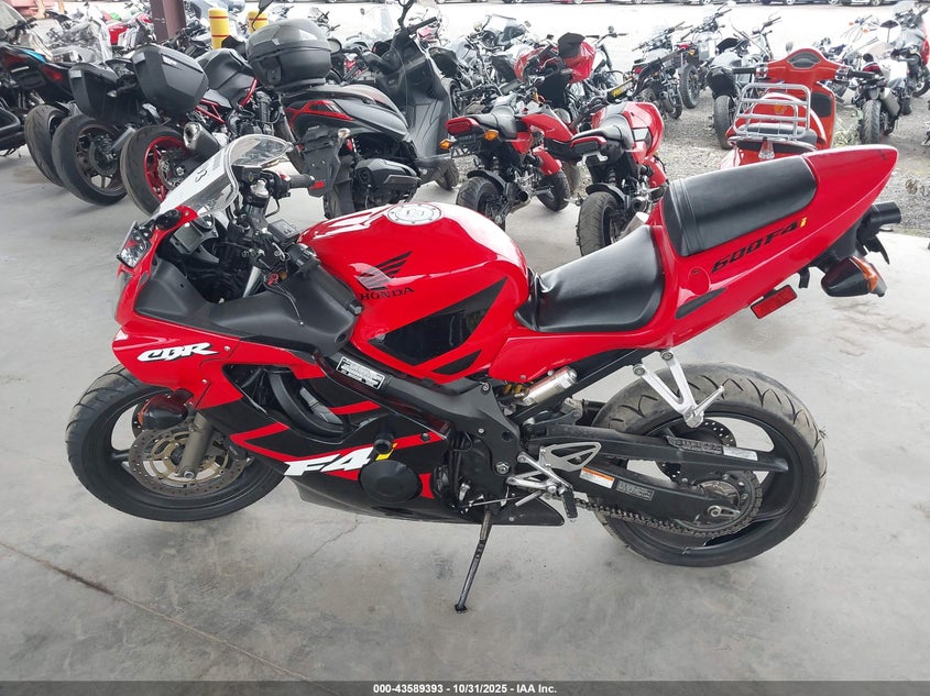 2002 Honda Cbr600 F4 VIN: JH2PC35002M302245 Lot: 43589393