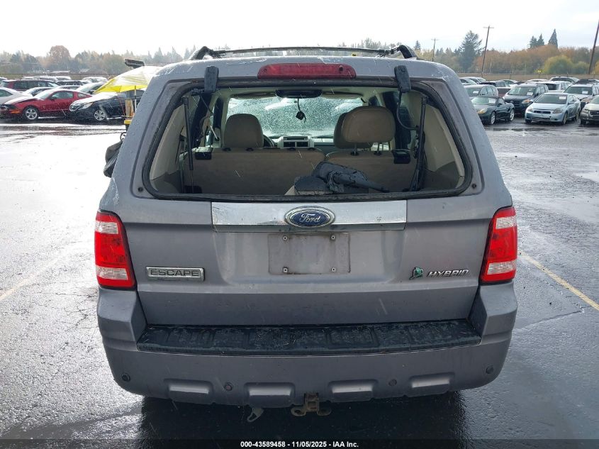 2008 Ford Escape Hybrid VIN: 1FMCU59H98KA57350 Lot: 43589458