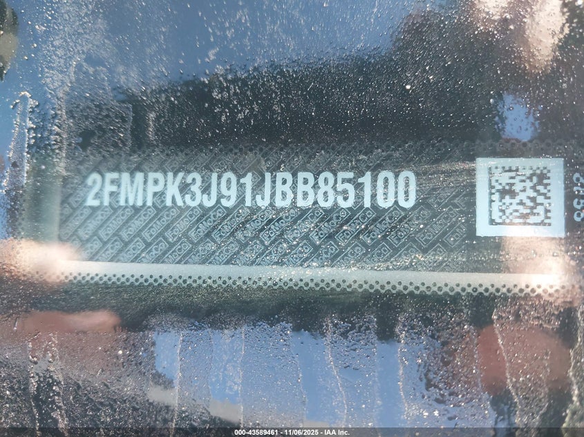 2018 FORD EDGE SEL - 2FMPK3J91JBB85100