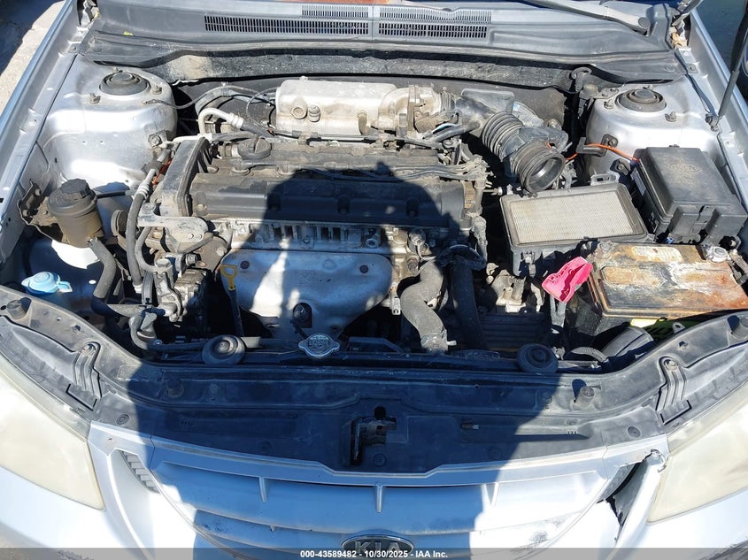 2005 Kia Spectra Ex/Lx/Sx VIN: KNAFE121655093380 Lot: 43589482