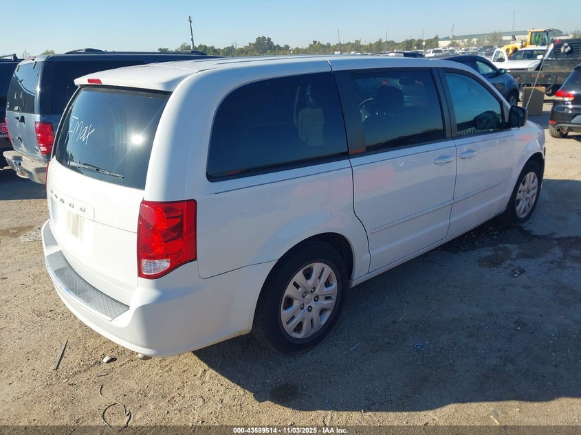 2015 DODGE GRAND CARAVAN SE - 2C4RDGBG0FR511737