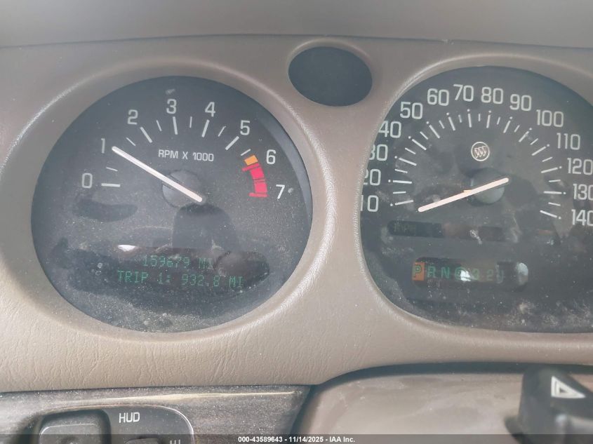 2005 Buick Lesabre Limited VIN: 1G4HR54K95U193553 Lot: 43589643