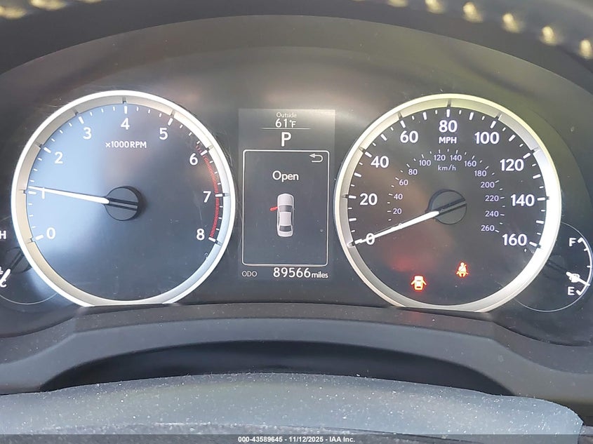 2016 Lexus Is 200T VIN: JTHBA1D20G5005878 Lot: 43589645