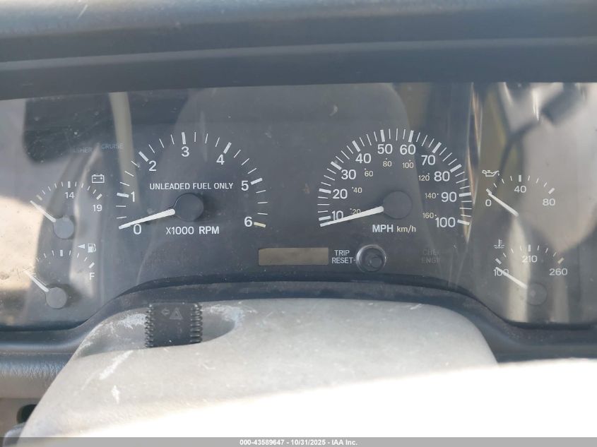 1997 Jeep Cherokee Sport VIN: 1J4FT68S0VL563012 Lot: 43589647