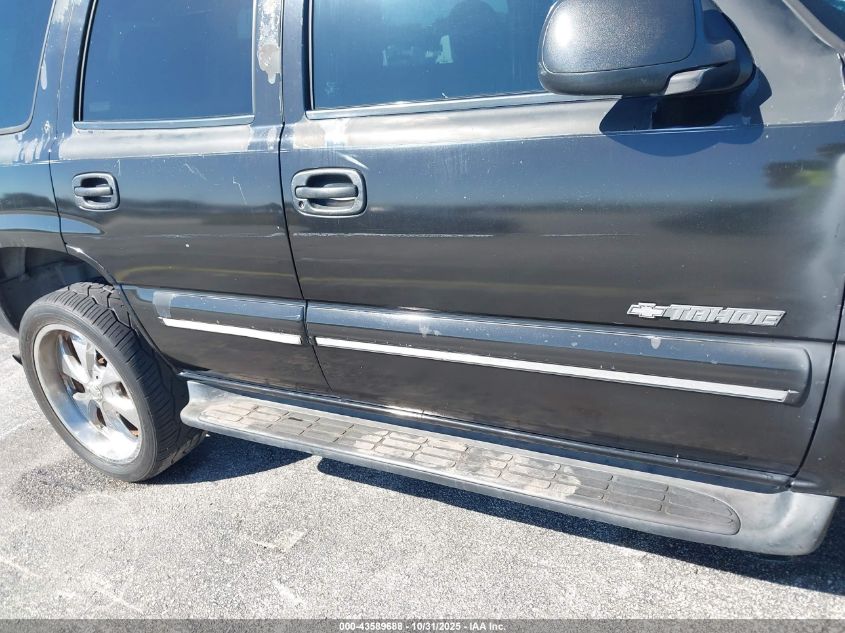 2001 Chevrolet Tahoe Ls VIN: 1GNEC13T21R195726 Lot: 43589688