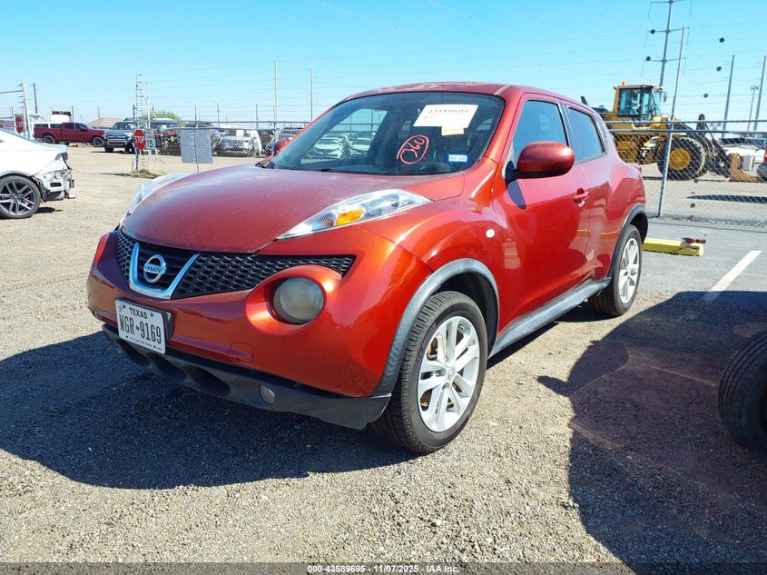 Vin: jn8af5mr5dt202530, lot: 44084791, nissan juke sl 20132