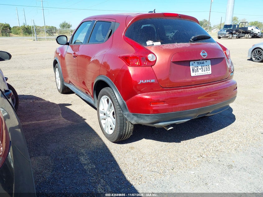 Vin: jn8af5mr5dt202530, lot: 44084791, nissan juke sl 20133