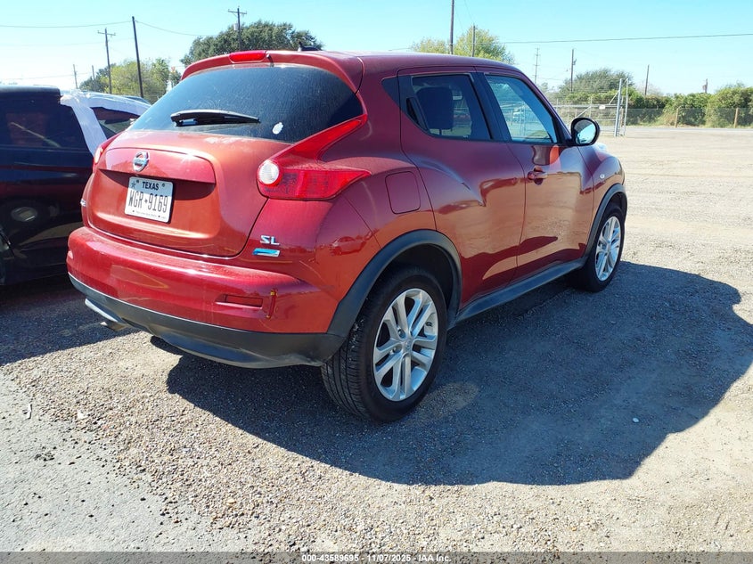 Vin: jn8af5mr5dt202530, lot: 44084791, nissan juke sl 20134