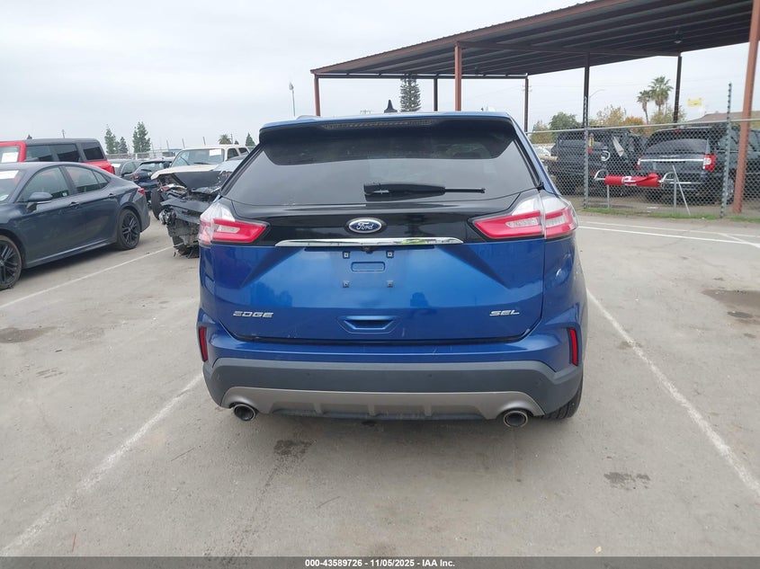2020 Ford Edge Sel VIN: 2FMPK3J99LBB48265 Lot: 43589726