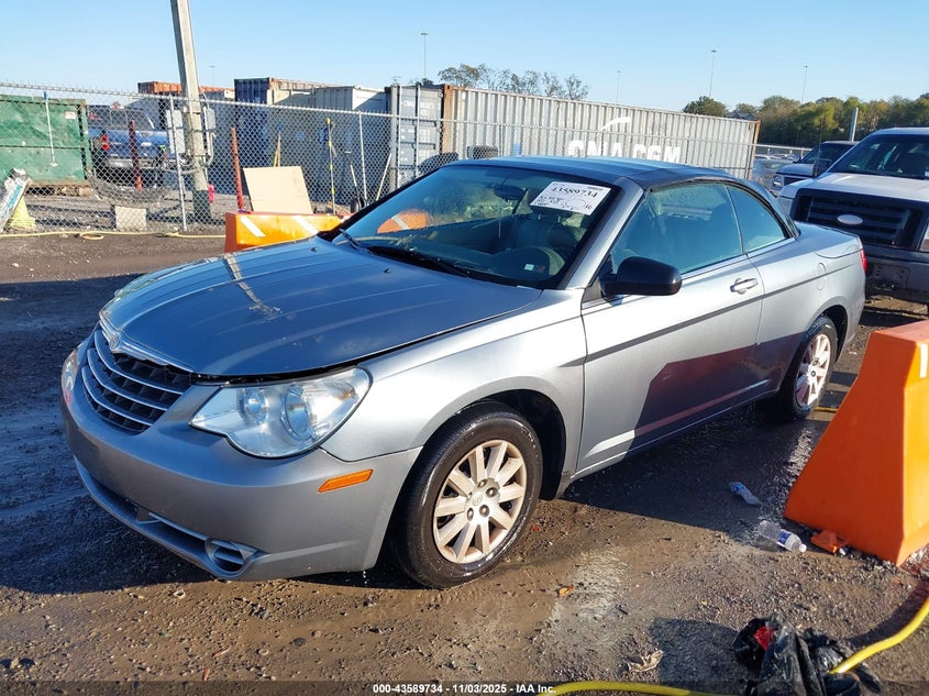 2008 Chrysler Sebring Lx VIN: 1C3LC45K98N675869 Lot: 43589734