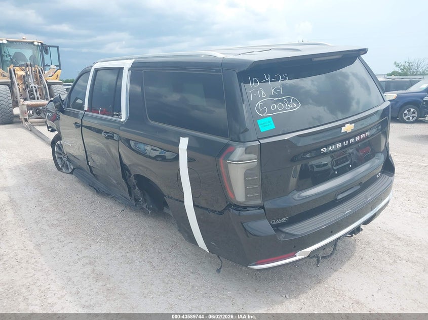 Vin: 1gns5crd5sr201061, lot: 44084840, chevrolet suburban 2wd lt 20253