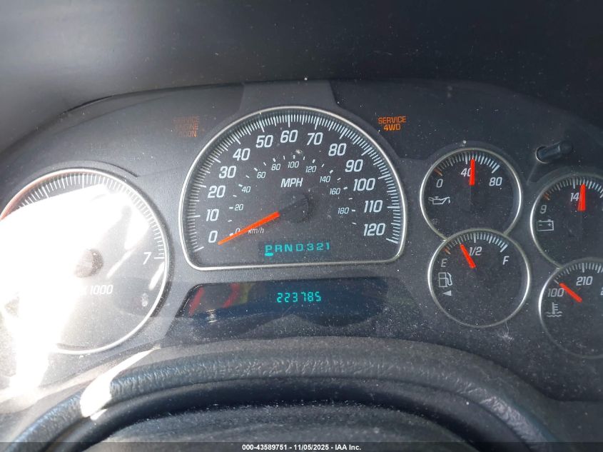 2002 GMC Envoy Sle VIN: 1GKDT13S922101271 Lot: 43589751