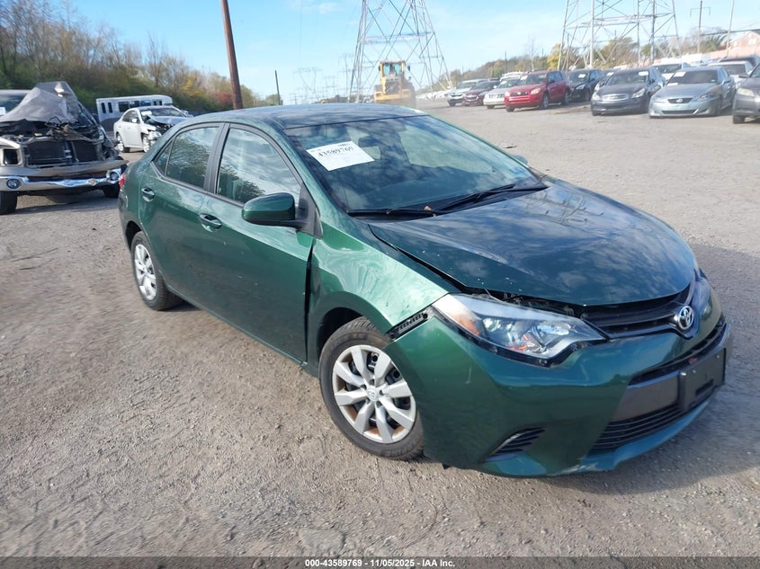 2016 TOYOTA COROLLA LE - 2T1BURHE0GC742433