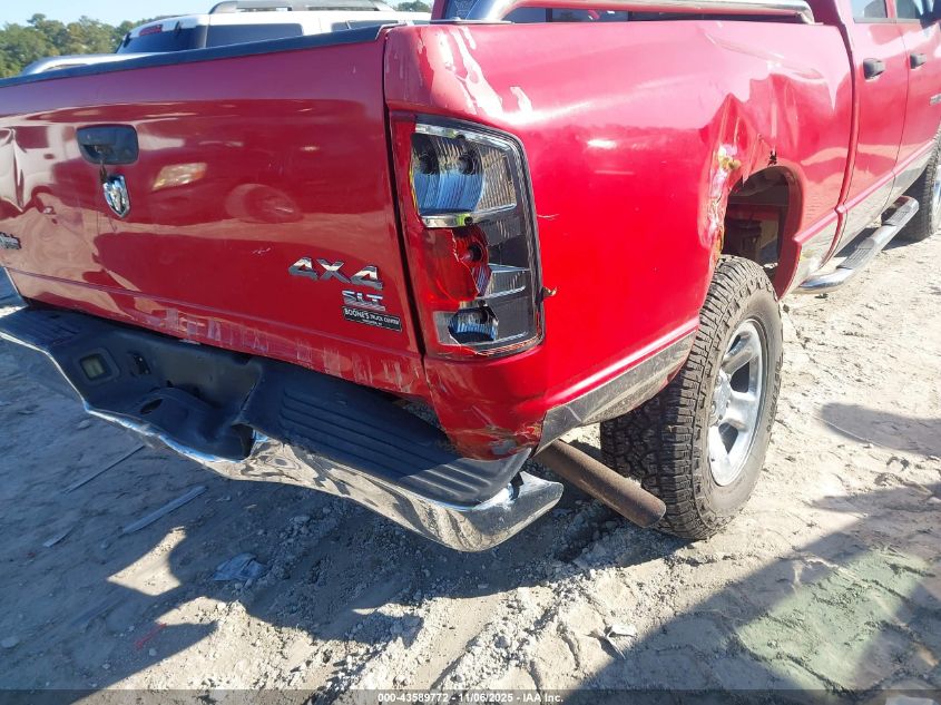 2006 Dodge Ram 1500 Laramie/Slt/Slt/Trx4 Off Road/Sport/St VIN: 1D7HU18NX6S169280 Lot: 43589772