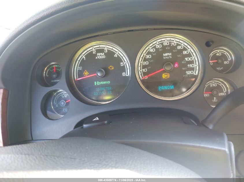 2008 GMC Yukon Hybrid VIN: 1GKFC13548R205654 Lot: 43589774