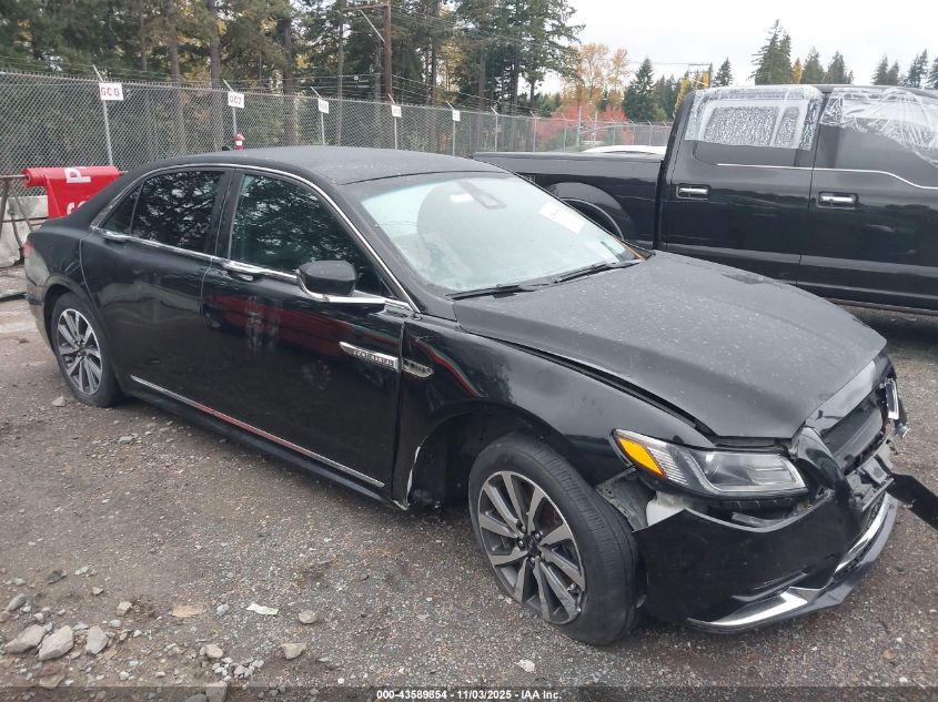 LINCOLN CONTINENTAL LIVERY