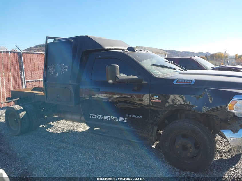 2022 Ram 3500 Chassis Tradesman/Slt VIN: 3C7WRTBL6NG237221 Lot: 43589873