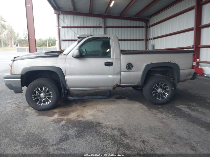 2005 Chevrolet Silverado 1500 Ls VIN: 1GCEK14V95Z271105 Lot: 43589906