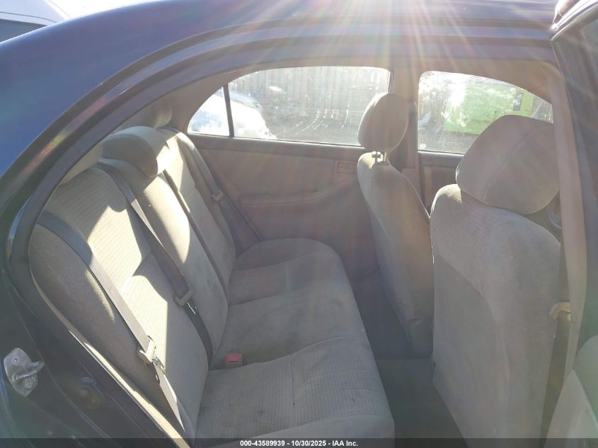 2008 Toyota Corolla Ce VIN: 2T1BR32E58C929031 Lot: 43589939