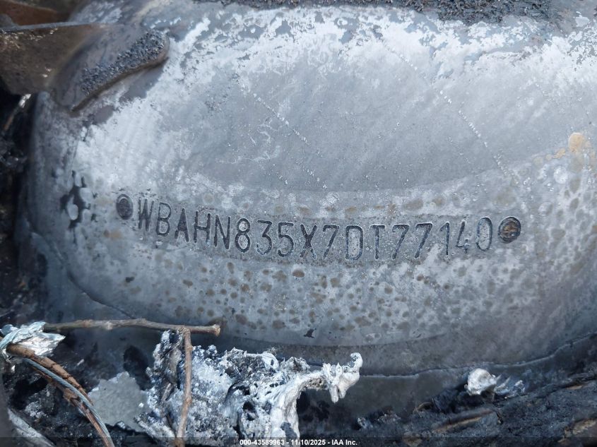 2007 BMW 750Li VIN: WBAHN835X7DT77140 Lot: 43589963