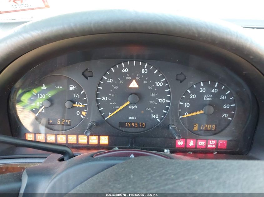 2001 Mercedes-Benz Ml 320 VIN: 4JGAB54E81A280629 Lot: 43589978